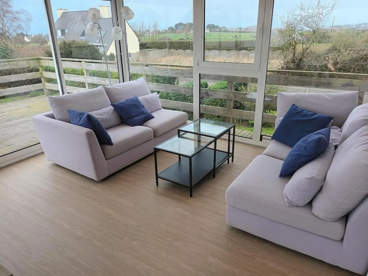 Дом отдыха Maison De Vacances Vue Mer Et Campagne Плугану