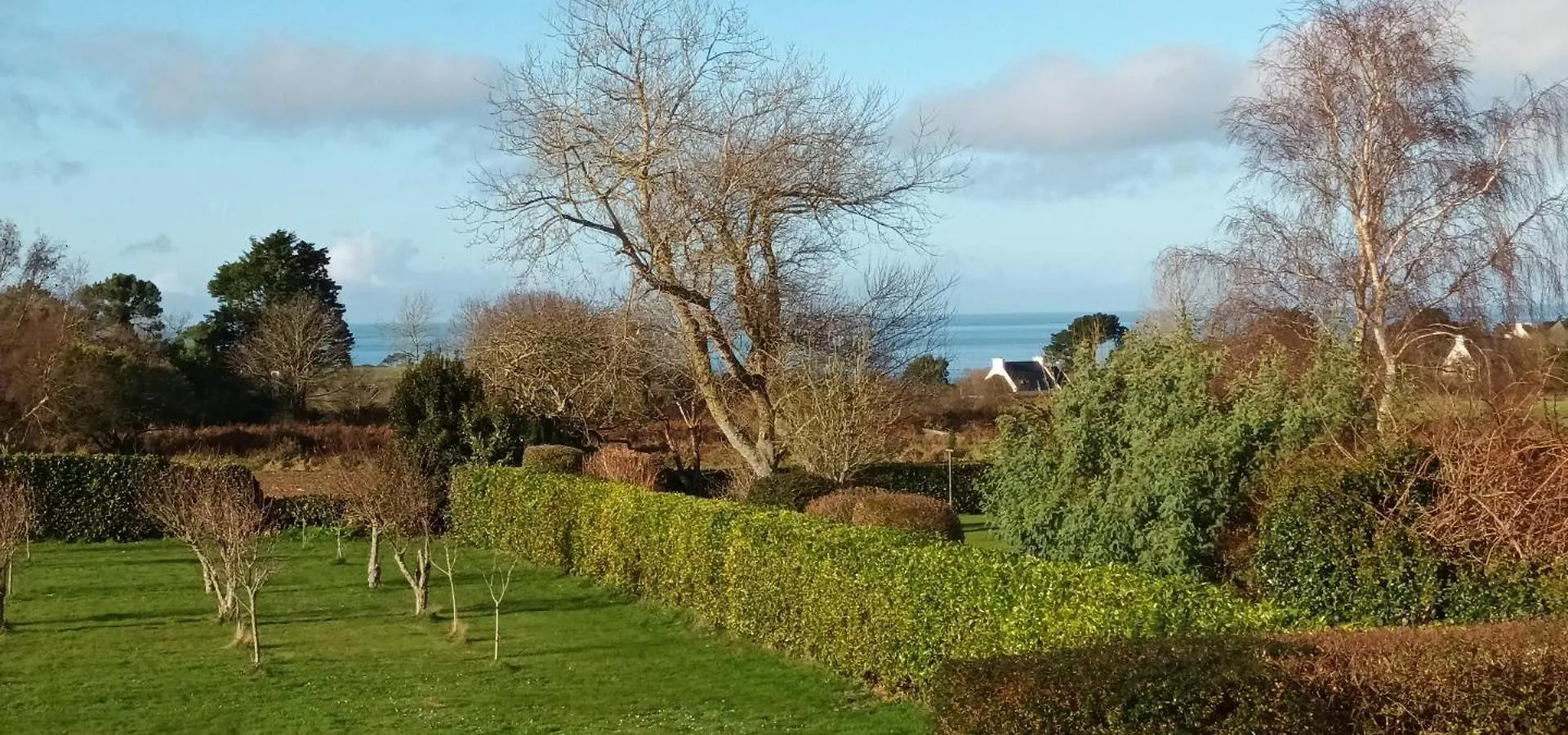 Дом отдыха Maison De Vacances Vue Mer Et Campagne Плугану Франция
